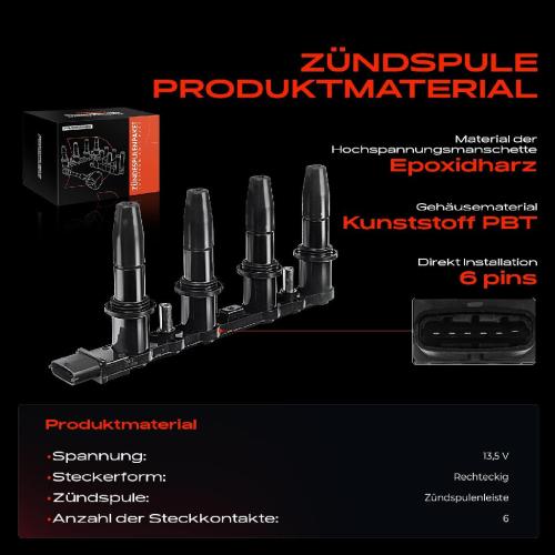 Frankberg 1x Z ndmodul Z ndspule f r Alfa Romeo 159 Fiat Croma Stilo Multi Wagon Opel Astra G Cabriolet Caravan CC Coupe Bild Frankberg 1x Z ndmodul Z ndspule f r Alfa Romeo 159 Fiat Croma Stilo Multi Wagon Opel Astra G Cabriolet Caravan CC Coupe