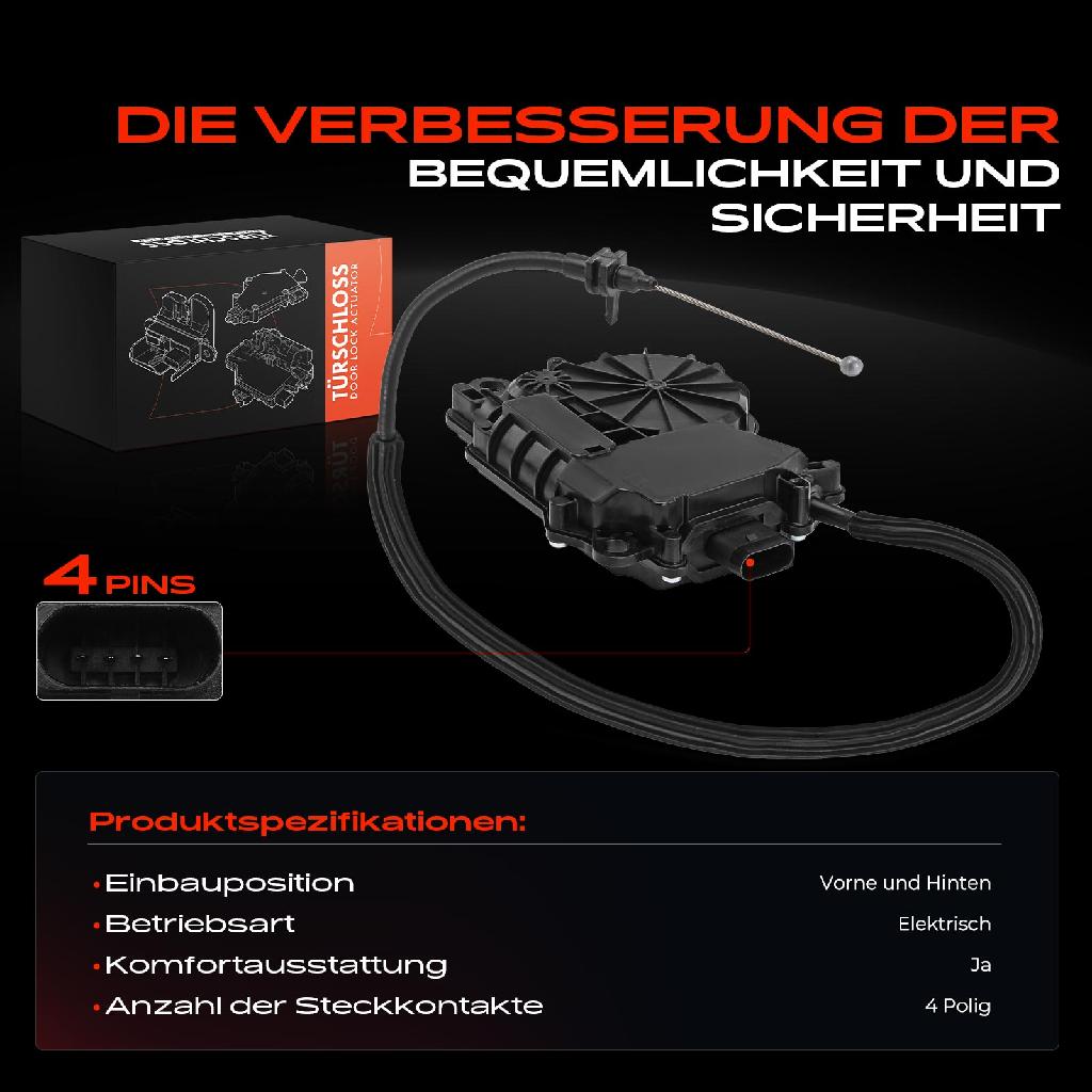 1x Türschloss Vorne für Land Rover Range Rover IV L405 Range Rover Sport L494 3.0L 5.0L 2017-2022