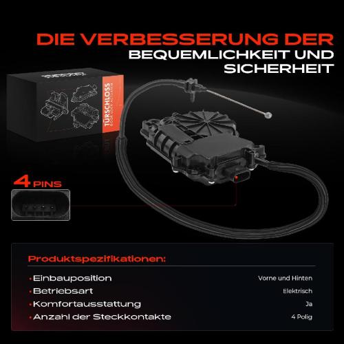 1x Türschloss Vorne für Land Rover Range Rover IV L405 Range Rover Sport L494 3.0L 5.0L 2017-2022 Bild 1x Türschloss Vorne für Land Rover Range Rover IV L405 Range Rover Sport L494 3.0L 5.0L 2017-2022