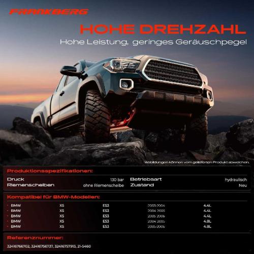 1x Servopumpe hydraulisch für BMW X5 E53 2003-2006 Bild 1x Servopumpe hydraulisch für BMW X5 E53 2003-2006