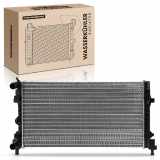 Frankberg 1x Kühler Wasserkühler Motorkühler für VW Polo Audi A1 Seat Ibiza IV Skoda Fabia II