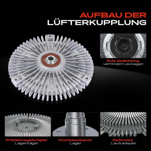 1x Lüfterkupplung Kühlerlüfte für Mercedes-Benz Sprinter 2 3 4 B901 B902 B903 B904 Bild 1x Lüfterkupplung Kühlerlüfte für Mercedes-Benz Sprinter 2 3 4 B901 B902 B903 B904