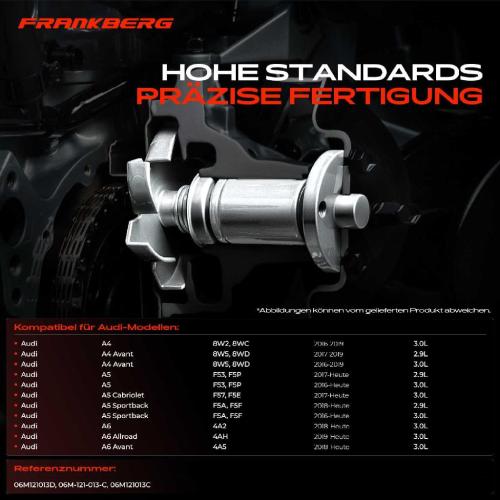 Frankberg 1x Wasserpumpe Kühlwasserpumpe für VW Touareg Audi A4 A5 A6 A8 Q7 Porsche Cayenne Panamera 2.9L 3.0L Bild Frankberg 1x Wasserpumpe Kühlwasserpumpe für VW Touareg Audi A4 A5 A6 A8 Q7 Porsche Cayenne Panamera 2.9L 3.0L