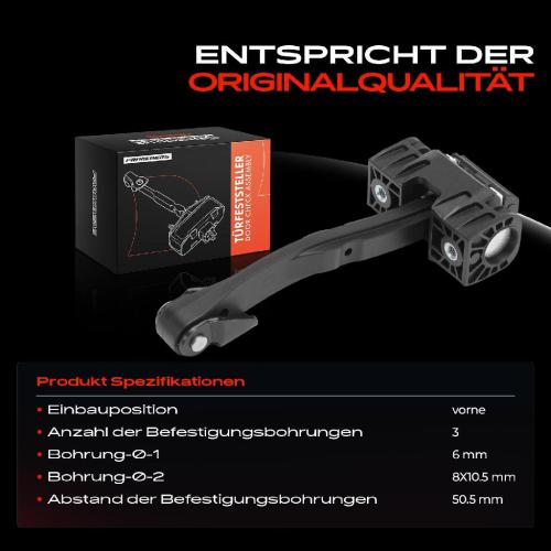 1x Türfeststeller Türfangband Türstopper Vorne für Seat Leon SC 5F5 1.2L1.4L 1.6L Bild 1x Türfeststeller Türfangband Türstopper Vorne für Seat Leon SC 5F5 1.2L1.4L 1.6L