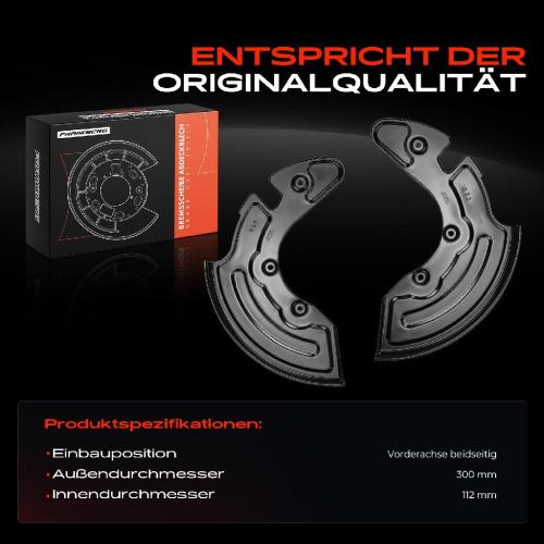 2x Ankerblech Bremsscheibe Vorderachse Beidseitig für VW Passat 3B Audi A4 8D2 8D5 B5 A6 4B2 4B5 Bild 2x Ankerblech Bremsscheibe Vorderachse Beidseitig für VW Passat 3B Audi A4 8D2 8D5 B5 A6 4B2 4B5