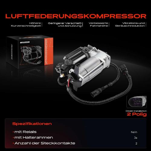 1x Luftfederung Kompressor für Audi A6 4B2 C5 Allroad 4BH C5 Bild 1x Luftfederung Kompressor für Audi A6 4B2 C5 Allroad 4BH C5