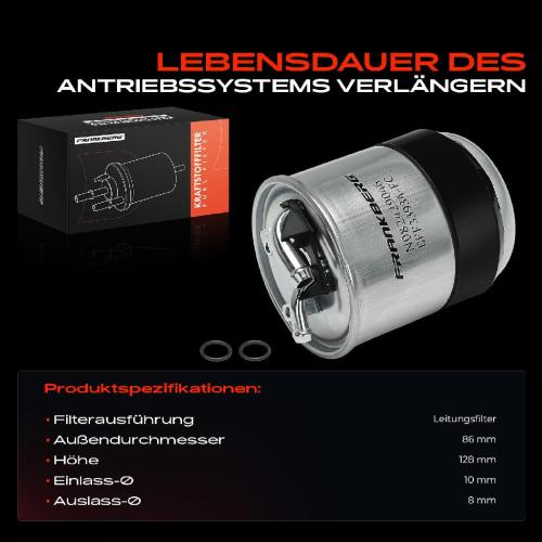 1x Kraftstofffilter für Mercedes-Benz W169 W203 W204 W211 W164 S211 W639 B906 Jeep Bild 1x Kraftstofffilter für Mercedes-Benz W169 W203 W204 W211 W164 S211 W639 B906 Jeep