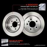 2x Bremsscheiben Hinterachse für BMW 1er E81 E87 3er Cabriolet Coupe E90 E93 E92 E91 E84 2004-2015