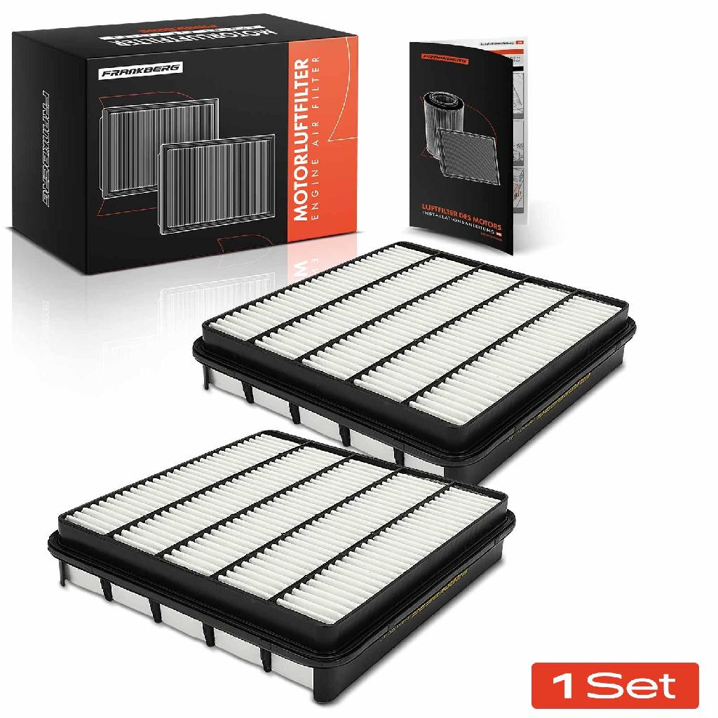2x Luftfilter Filtereinsatz für Toyota Land Cruiser 200 J2 4.5 D-4D 2007-2021