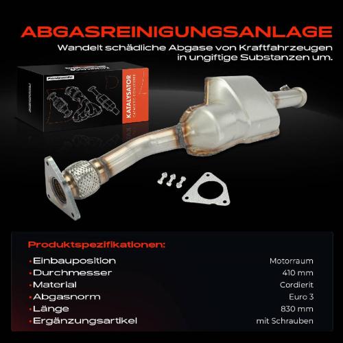 1x Katalysator für Renault Megane I Scénic I 1998-2003 Bild 1x Katalysator für Renault Megane I Scénic I 1998-2003
