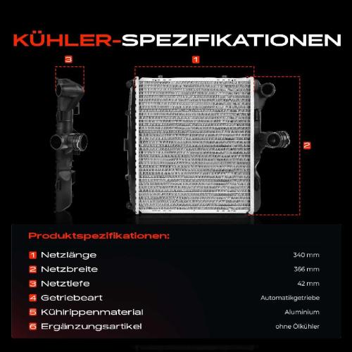 1x Kühler Wasserkühler Motorkühler für Porsche 911 Cabriolet 997 Boxster 2004-2013 Bild 1x Kühler Wasserkühler Motorkühler für Porsche 911 Cabriolet 997 Boxster 2004-2013