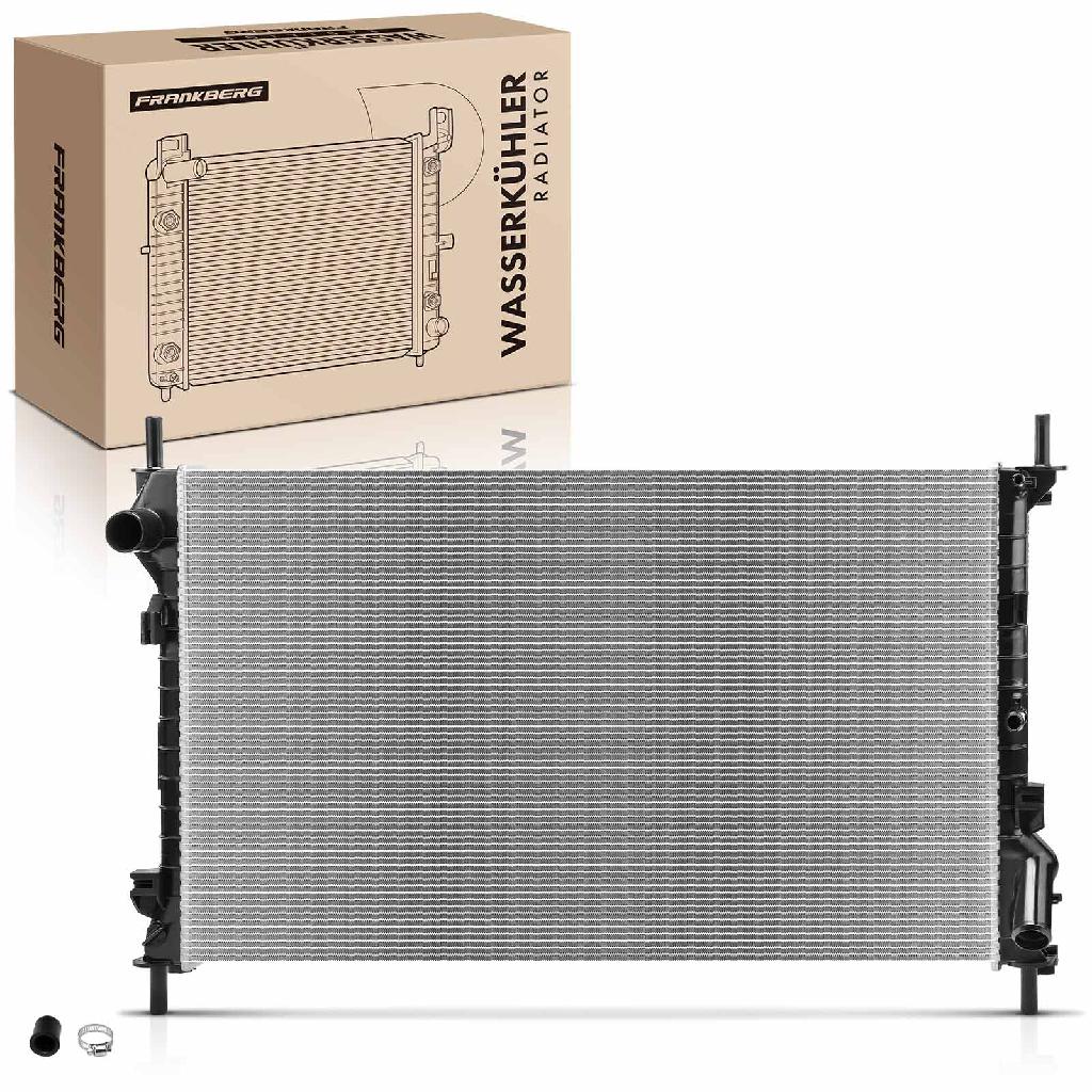 Frankberg 1x Kühler Wasserkühler Motorkühler für Ford Tourneo Transit Connect