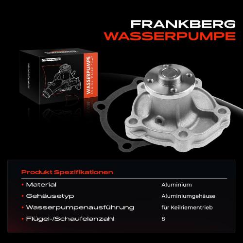 1x Wasserpumpe Kühlwasserpumpe für Suzuki Ignis FH Liana ER Jimny SN SX4 GY Fiat Sedici FY 1.3L-1.6L Bild 1x Wasserpumpe Kühlwasserpumpe für Suzuki Ignis FH Liana ER Jimny SN SX4 GY Fiat Sedici FY 1.3L-1.6L