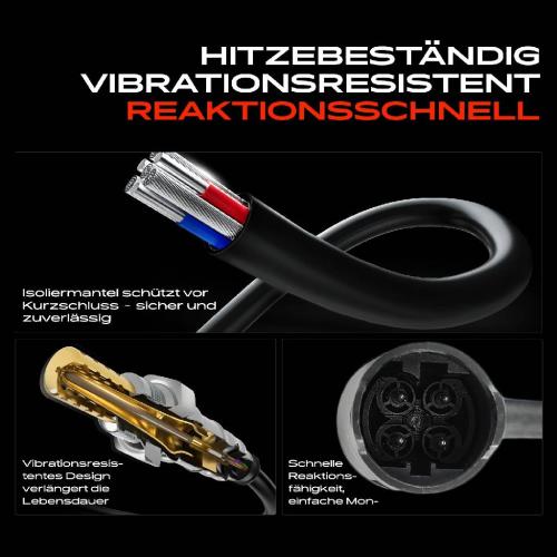 2x Lambdasonde Diagnosesonde Nach Katalysator für BMW E46 E39 E60 E83 E36 E85 Land Rover LM Bild 2x Lambdasonde Diagnosesonde Nach Katalysator für BMW E46 E39 E60 E83 E36 E85 Land Rover LM