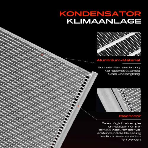 1x Kondensator Klimaanlage für Porsche Panamera Sport Turismo 971 2.9L 4.0L Bild 1x Kondensator Klimaanlage für Porsche Panamera Sport Turismo 971 2.9L 4.0L
