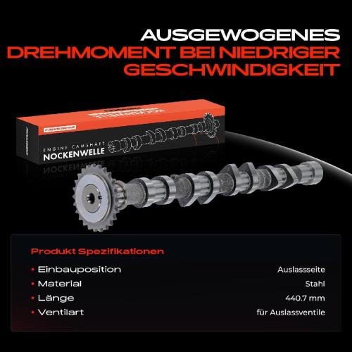 1x Nockenwelle für Hyundai Accent 3 III MC Getz TB 1.4L 2005-2010 Bild 1x Nockenwelle für Hyundai Accent 3 III MC Getz TB 1.4L 2005-2010