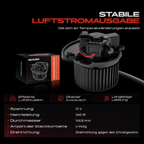 Frankberg 1x Gebläsemotor Innenraumgebläse für Renault Megane IV K9A/M/N Bild Frankberg 1x Gebläsemotor Innenraumgebläse für Renault Megane IV K9A/M/N