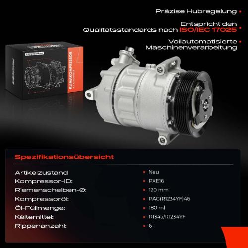 1x Klimakompressor für Opel Insignia A G09 Saab 9-5 YS3G 2.8L 2008-2017 Bild 1x Klimakompressor für Opel Insignia A G09 Saab 9-5 YS3G 2.8L 2008-2017
