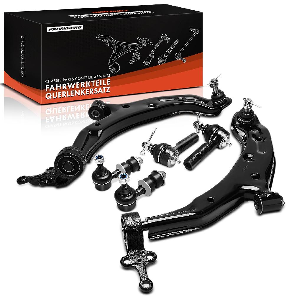 Frankberg 1x Querlenker Satz Vorderachse für Nissan Almera II N16 Almera II Hatchback 1.5L 1.8L 2.2L 2000-2006