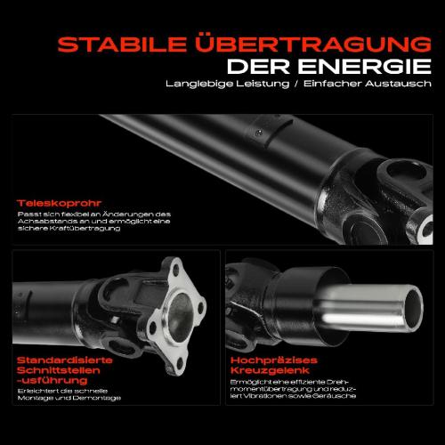 1x Kardanwelle Gelenkwelle Hinterachse für Nissan Serena Vanette Cargo Bus Kasten 2.0L 2.3L 1.6L 1992-2002 Bild 1x Kardanwelle Gelenkwelle Hinterachse für Nissan Serena Vanette Cargo Bus Kasten 2.0L 2.3L 1.6L 1992-2002