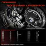 2x Nockenwellenposition Sensor für BMW E81 E87 F45 E90 F33