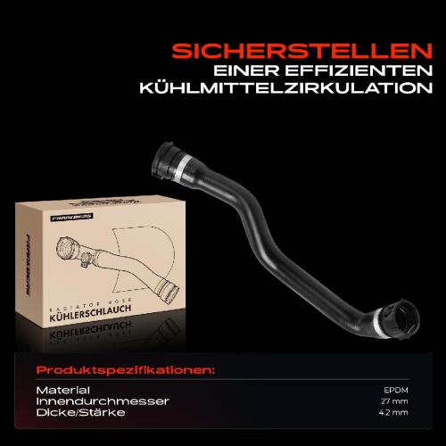 1x Kühlerschlauch Kühlwasserschlauch für BMW 1er F20 114i F21 114i 3er F30 F80 316i 316i F31 Bild 1x Kühlerschlauch Kühlwasserschlauch für BMW 1er F20 114i F21 114i 3er F30 F80 316i 316i F31