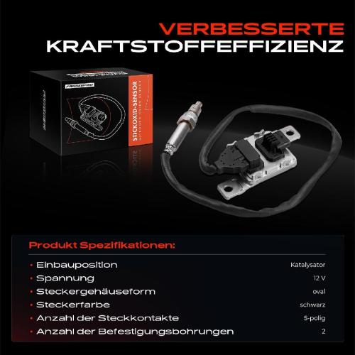 1x Nox Sensor Nitrogen Oxide Lamdasonde Katalysator für Audi Q5 Van 8RB 2012-2017 Bild 1x Nox Sensor Nitrogen Oxide Lamdasonde Katalysator für Audi Q5 Van 8RB 2012-2017