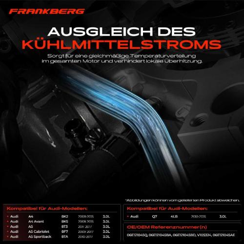 1x Kühlerschlauch Wasserschlauch für Audi A4 8K2 8K5 A5 8T3 8F7 8TA Q7 4LB Bild 1x Kühlerschlauch Wasserschlauch für Audi A4 8K2 8K5 A5 8T3 8F7 8TA Q7 4LB
