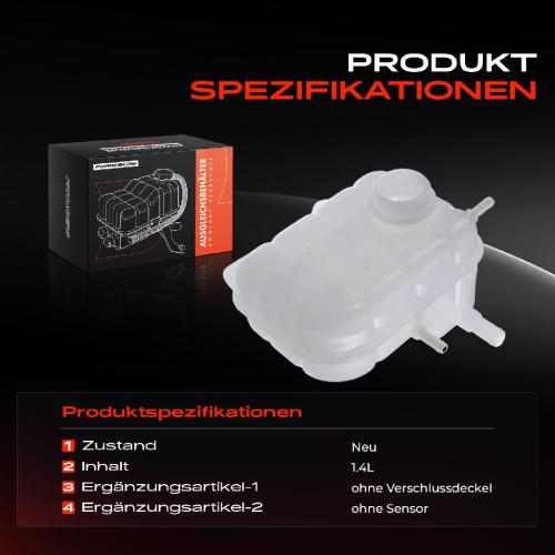 1x Ausgleichsbehälter Kühlmittelbehälter für Chevrolet Lacetti Daewoo Lacetti Schrägheck Bild 1x Ausgleichsbehälter Kühlmittelbehälter für Chevrolet Lacetti Daewoo Lacetti Schrägheck