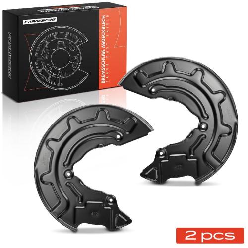 Frankberg 2x Ankerblech Bremsscheibe Vorderachse Beidseitig für VW Golf Audi A3 8V Seat Leon Skoda Octavia Bild Frankberg 2x Ankerblech Bremsscheibe Vorderachse Beidseitig für VW Golf Audi A3 8V Seat Leon Skoda Octavia