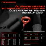 1x Ölmessstab Ölpeilstab Ölstab für VW Golf V Schrägheck 1K1 Audi A3 Skoda Seat