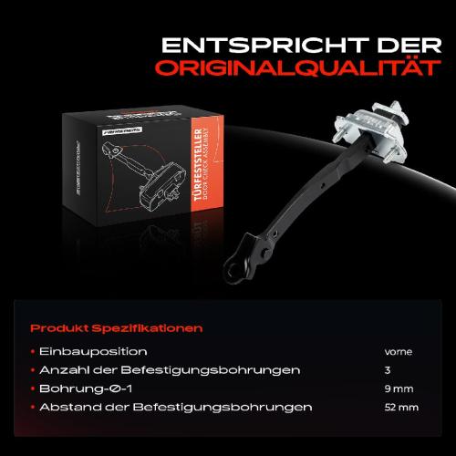 Frankberg 1x Türfeststeller Türfangband Türstopper Vorne für Opel Mokka/Mokka X J13 Chevrolet Trax Bild Frankberg 1x Türfeststeller Türfangband Türstopper Vorne für Opel Mokka/Mokka X J13 Chevrolet Trax