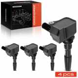 Frankberg 4x Zündmodul Zündspule für VW Golf VII Jetta IV Polo Scirocco Passat Alltrack Variant Tiguan Allspace T-ROC