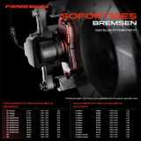 4x Bremsbeläge Hinterachse für Mercedes-Benz 124 Coupe C124 W124 W201 W202 W124 C124 1984-2000