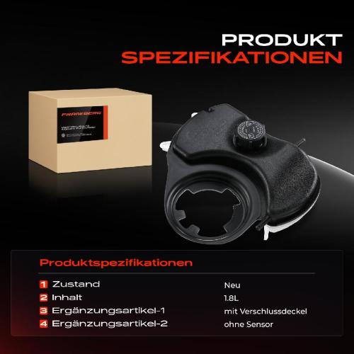 1x Ausgleichsbehälter Kühlmittelbehälter für Jaguar X-Type 2.0L 2.2L 2.1L 2002-2009 Bild 1x Ausgleichsbehälter Kühlmittelbehälter für Jaguar X-Type 2.0L 2.2L 2.1L 2002-2009