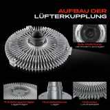 1x Lüfterkupplung Kühlerlüfte für BMW 5er E34 E39 7er E32 E38 8er E31 1992-2004