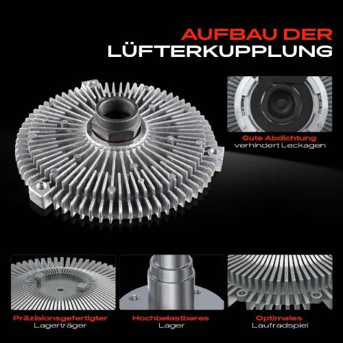1x Lüfterkupplung Kühlerlüfte für BMW 5er E34 E39 7er E32 E38 8er E31 1992-2004 Bild 1x Lüfterkupplung Kühlerlüfte für BMW 5er E34 E39 7er E32 E38 8er E31 1992-2004