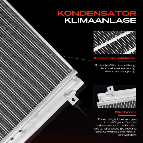 1x Kondensator Klimaanlage für Honda Civic X FC FK 1.0 1.5 Bj ab.2017 Bild 1x Kondensator Klimaanlage für Honda Civic X FC FK 1.0 1.5 Bj ab.2017