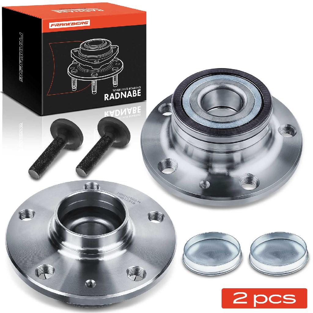 2x Radnabe Radlagersatz Hinterachse beidseitig für VW Golf Passat EOS Scirocco Sharan Tiguan Touran