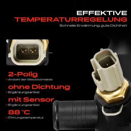 Frankberg 1x Thermostat Kühlmittel für Ford Transit V363 Bus Kasten Jaguar X-Type X400 2.2L Bild Frankberg 1x Thermostat Kühlmittel für Ford Transit V363 Bus Kasten Jaguar X-Type X400 2.2L