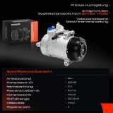 1x Klimakompressor für Mercedes-Benz M-Klasse GLE W166 2.1L 5.5L 2011-2018