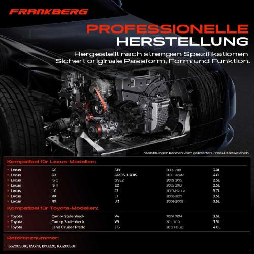 1x Spannrolle Riemenspanner für Lexus GS GX IS C/II LX RX Toyota Camry Stufenheck Bild 1x Spannrolle Riemenspanner für Lexus GS GX IS C/II LX RX Toyota Camry Stufenheck