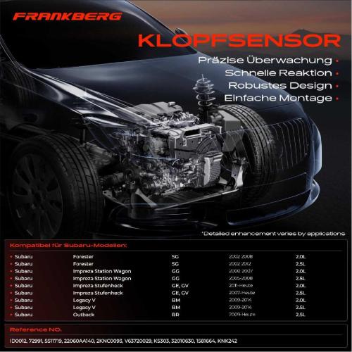 1x Klopfsensor Klopfgeber für Subaru Forester Impreza Legacy V Outback 2.0L 2.5L Bild 1x Klopfsensor Klopfgeber für Subaru Forester Impreza Legacy V Outback 2.0L 2.5L