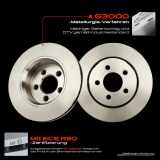 2x Bremsscheiben Vorderachse für Dodge Nitro Jeep Cherokee KK Compass MK49 2006-2013