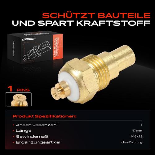 Frankberg 1x Sensor Kühlmitteltemperatur für Opel Campo Monterey Isuzu D-Max I Midi Trooper Bild Frankberg 1x Sensor Kühlmitteltemperatur für Opel Campo Monterey Isuzu D-Max I Midi Trooper