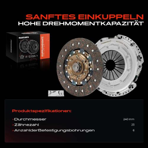 Frankberg 1x Kupplungssatz f r VW Golf Passat Beetle Caddy Alltrack EOS Jetta Sharan Tiguan Allspace Touran T-ROC Bild Frankberg 1x Kupplungssatz f r VW Golf Passat Beetle Caddy Alltrack EOS Jetta Sharan Tiguan Allspace Touran T-ROC