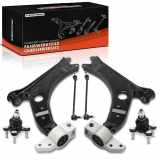 Frankberg 1x Querlenker Satz Vorderachse für VW Caddy MPV Kasten/MPV EOS Golf Plus V Variant VI Jetta Scirocco Touran