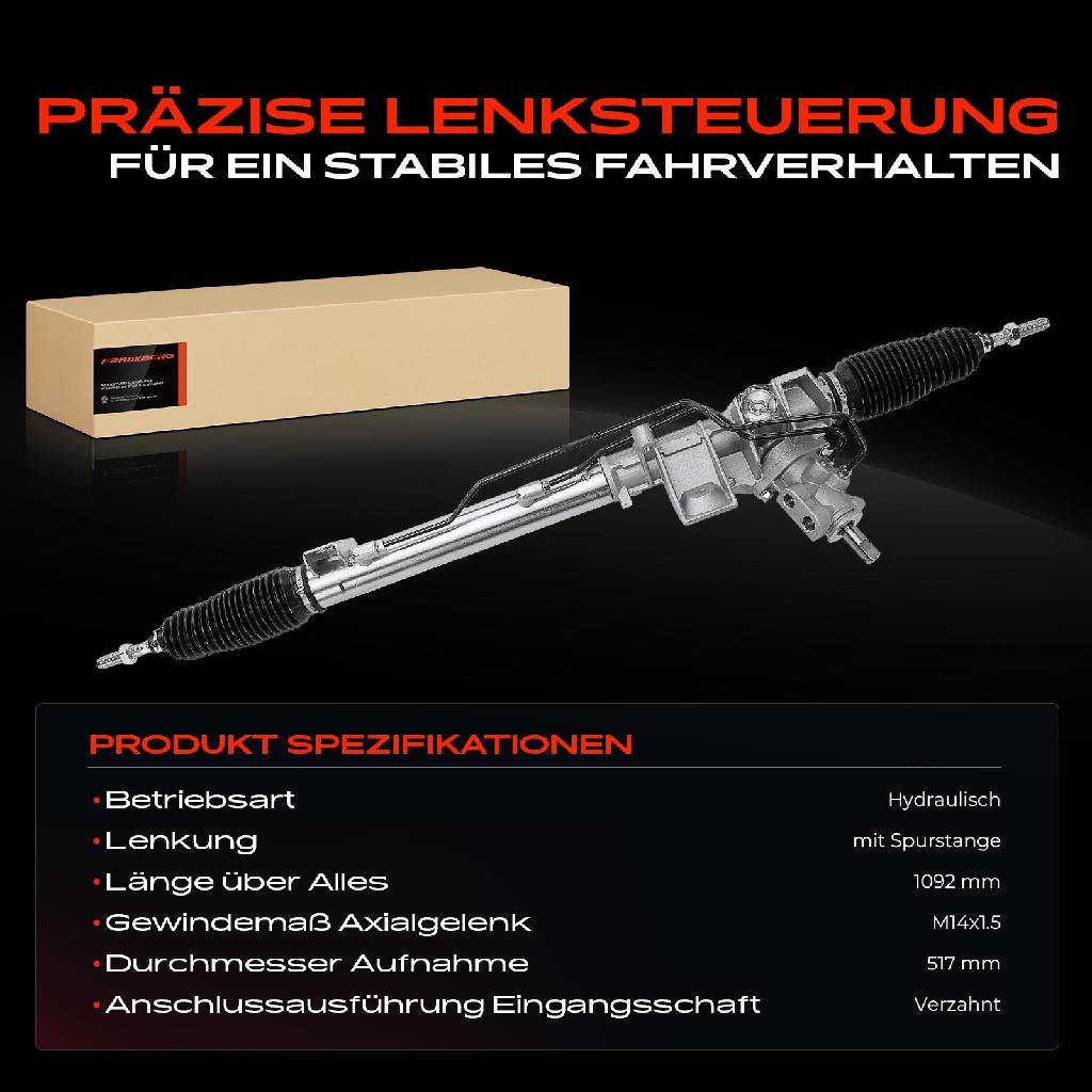 1x Lenkgetriebe Servolenkgetriebe für Volvo S80 I 184 TS XY XC70 Cross Country 295 2.4L