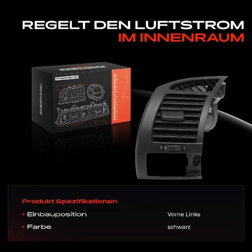1x Luftdüse Armaturenbrett Vorne Links für BMW Z4 Coupe Roadster E85 E86 Bild 1x Luftdüse Armaturenbrett Vorne Links für BMW Z4 Coupe Roadster E85 E86