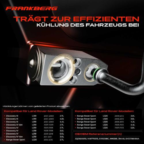 1x Expansionsventil Klimaanlage für Land Rover Discovery L319 Range Rover L320 Bild 1x Expansionsventil Klimaanlage für Land Rover Discovery L319 Range Rover L320